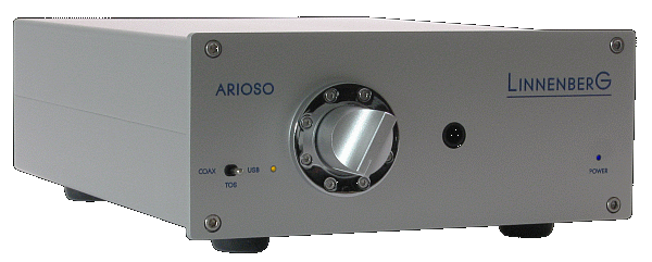 Linnenberg ARIOSO usb DAC with headphone amplifier
